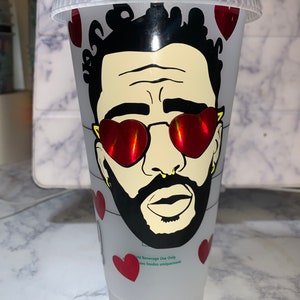 Bad Bunny Starbucks cup - Valentines Edition