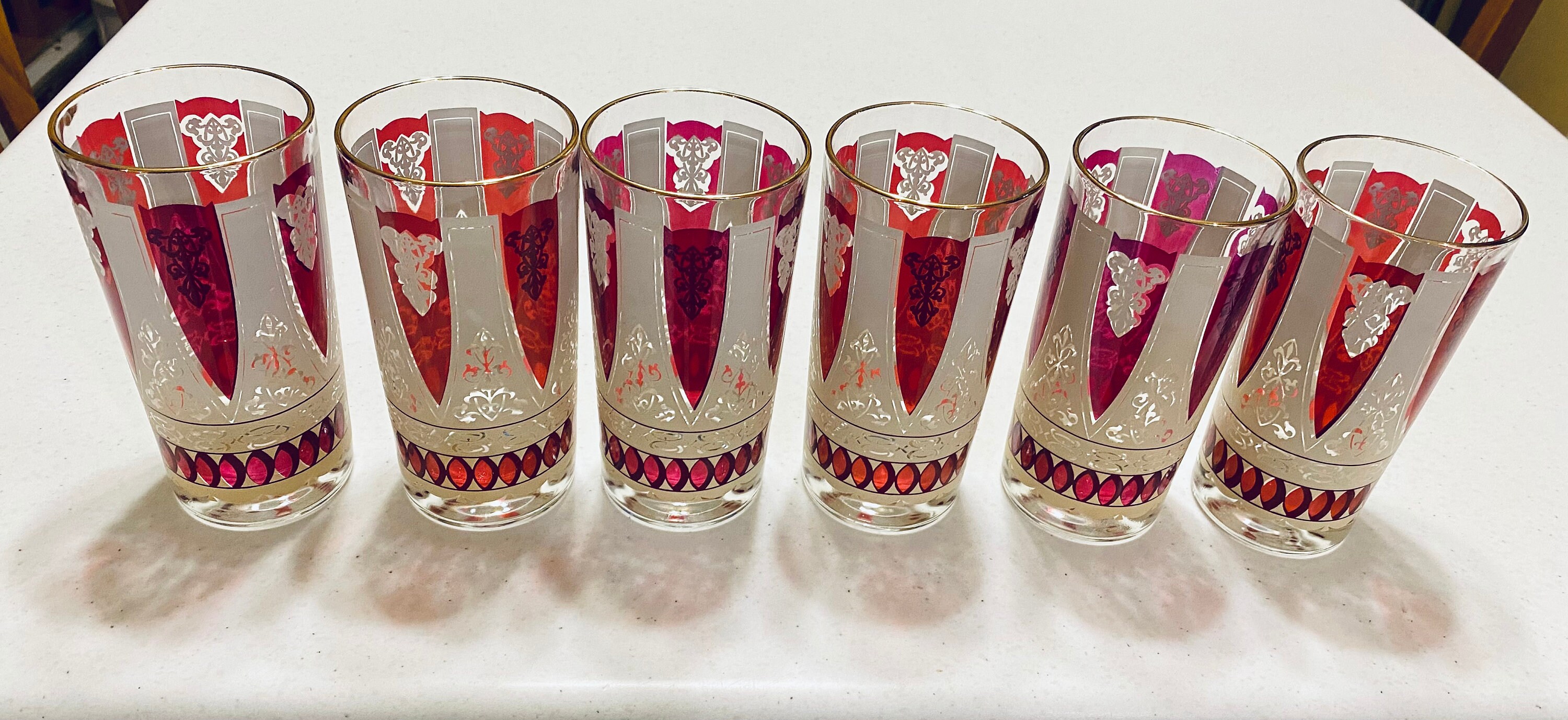 Vintage Highball Glassware Etsy