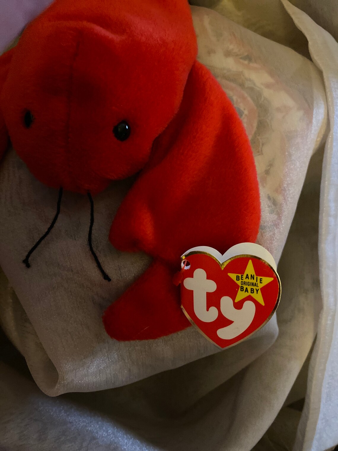 Ty Beanie Baby Pinchers the Lobster Etsy