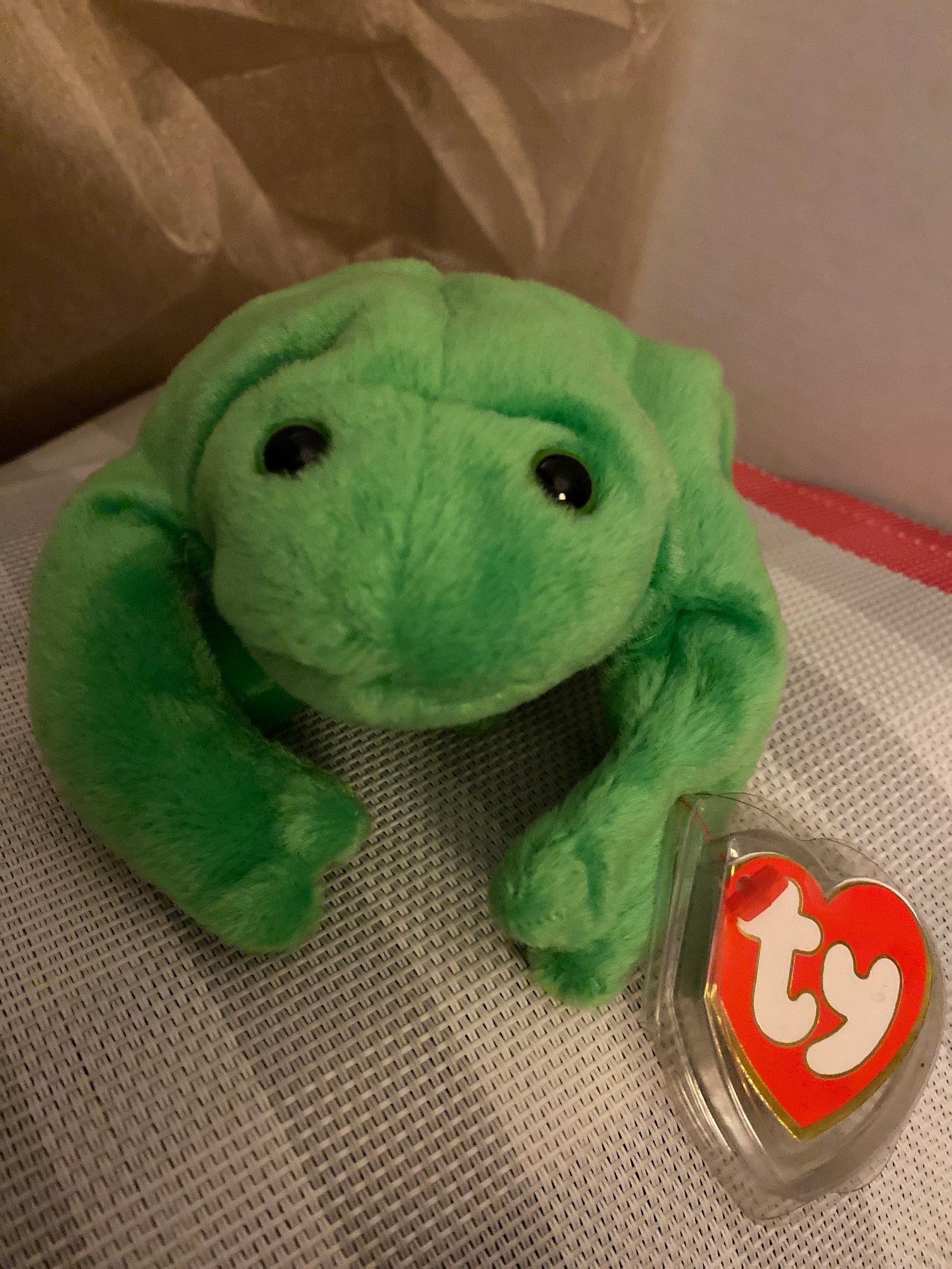 Ty Beanie Baby LEGS the Frog Style 4020 Etsy