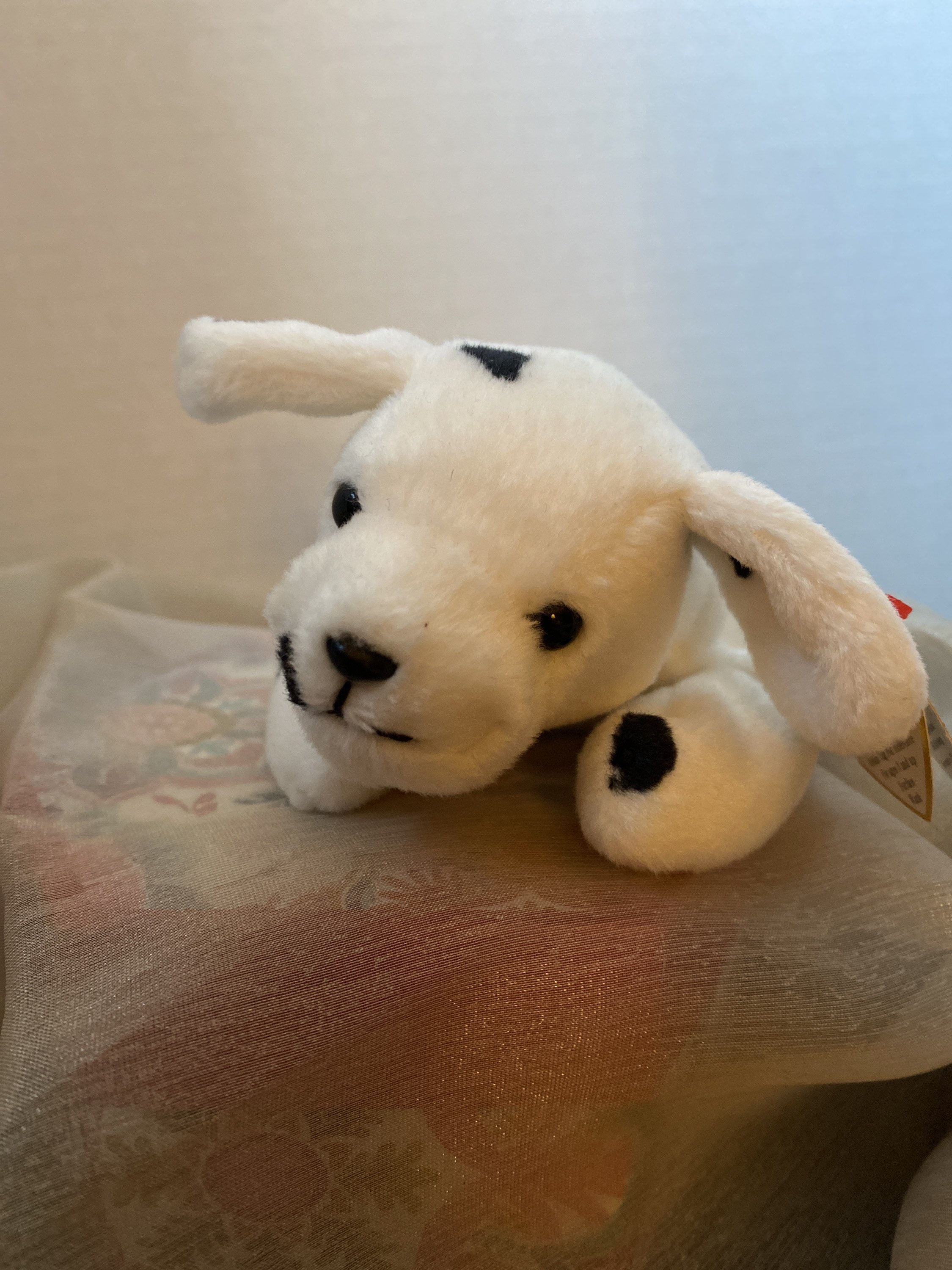 Ty Beanie Baby Sparky The Dog Etsy