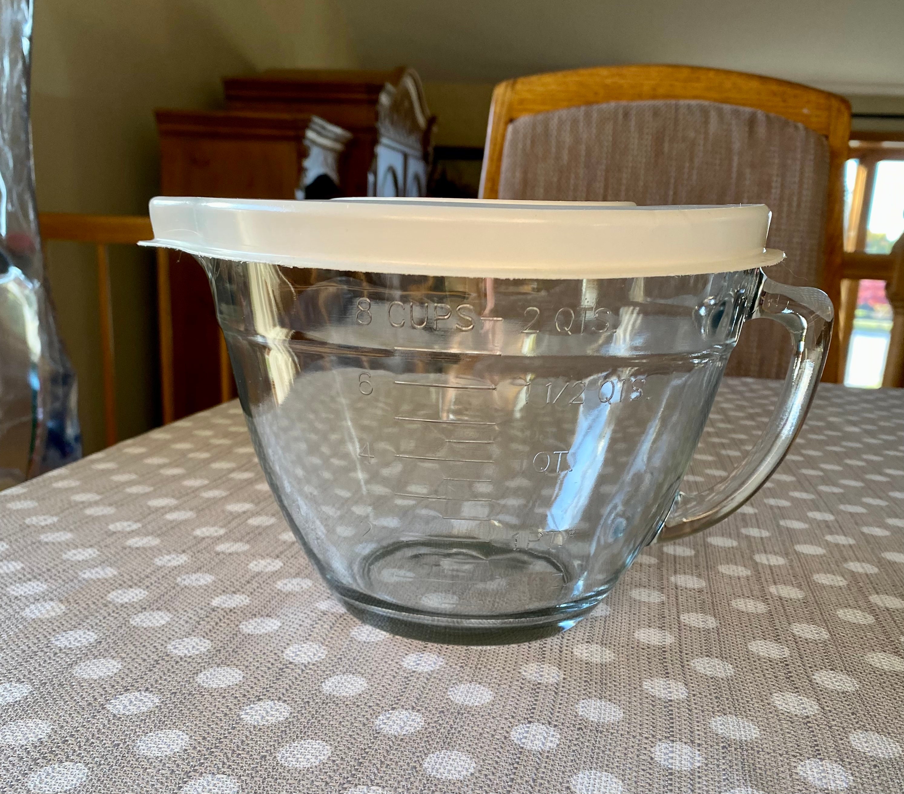 Pampered Chef 4 Cup Glass Batter Bowl (No Lid)