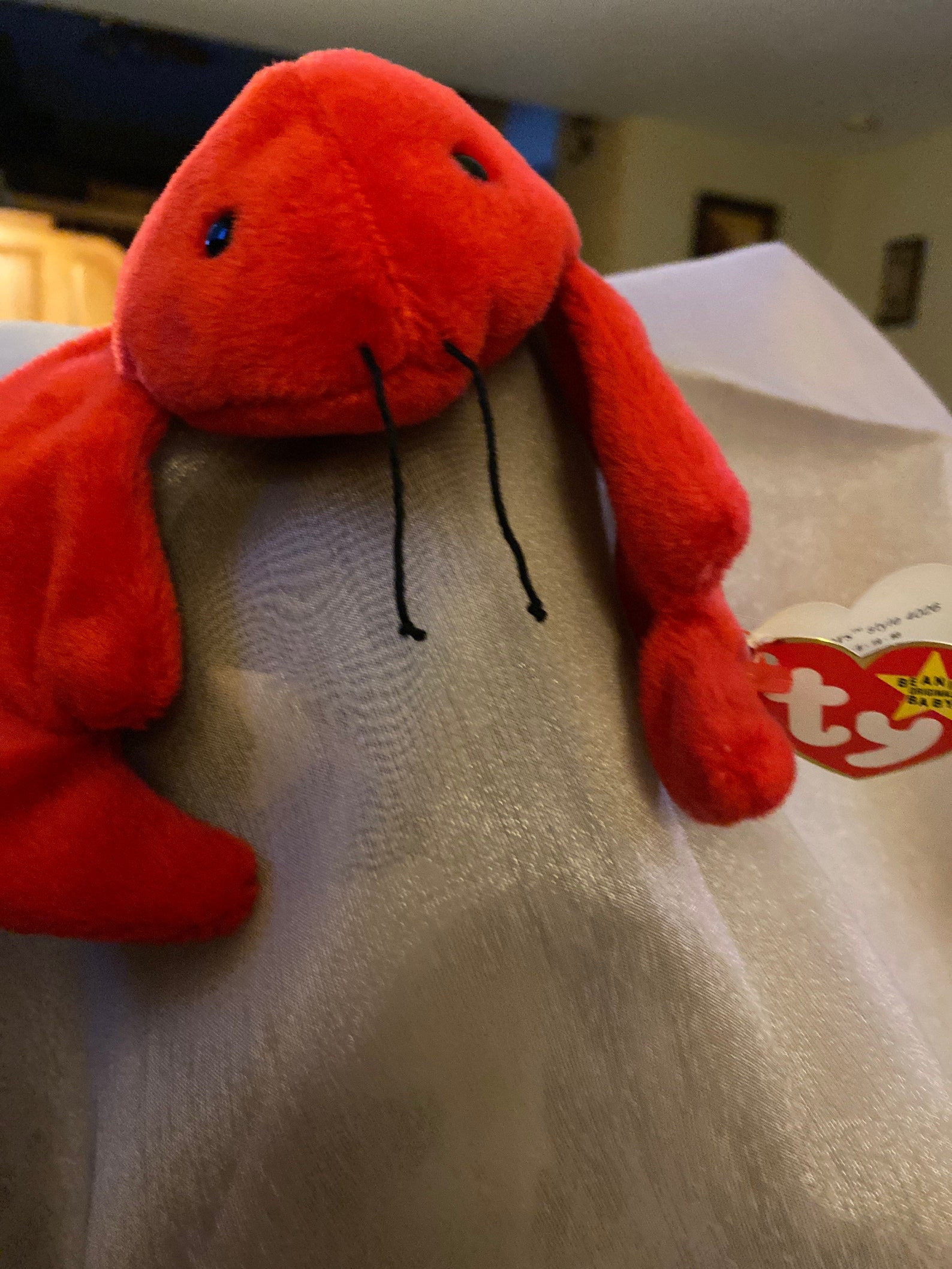 Ty Beanie Baby Pinchers the Lobster Etsy