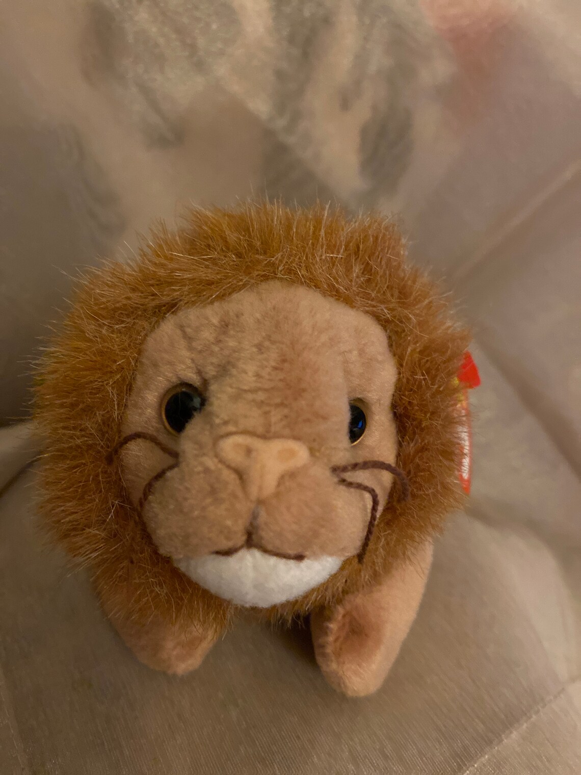 Ty Beanie Baby Roary the Lion Etsy
