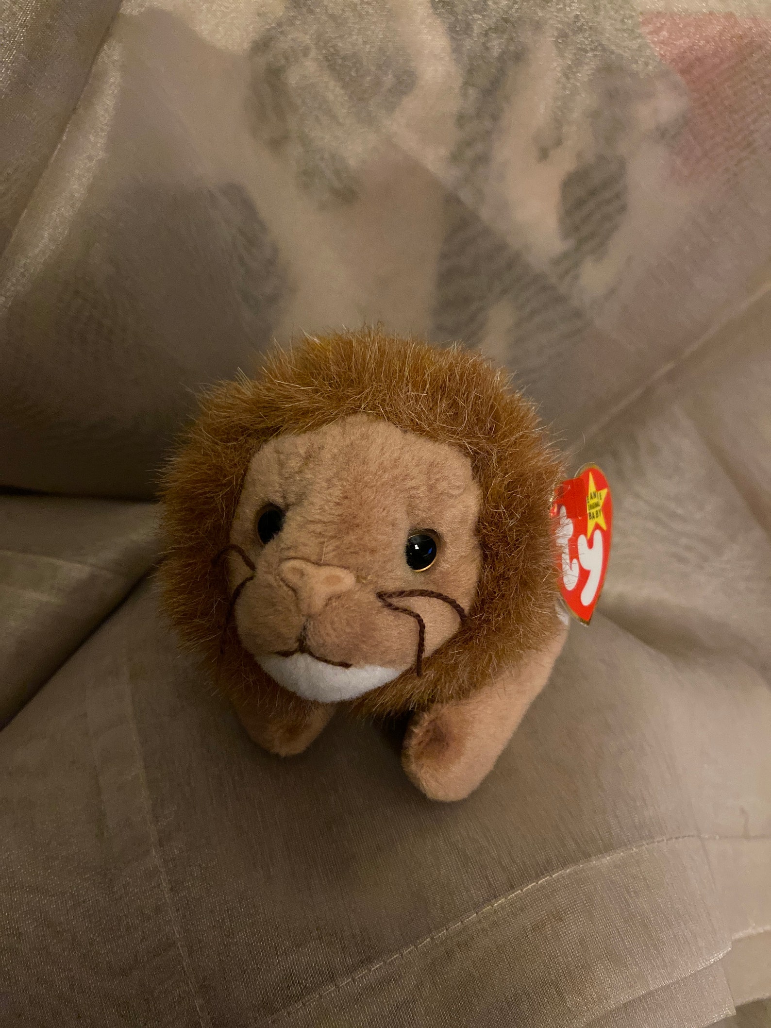 Ty Beanie Baby Roary the Lion Etsy