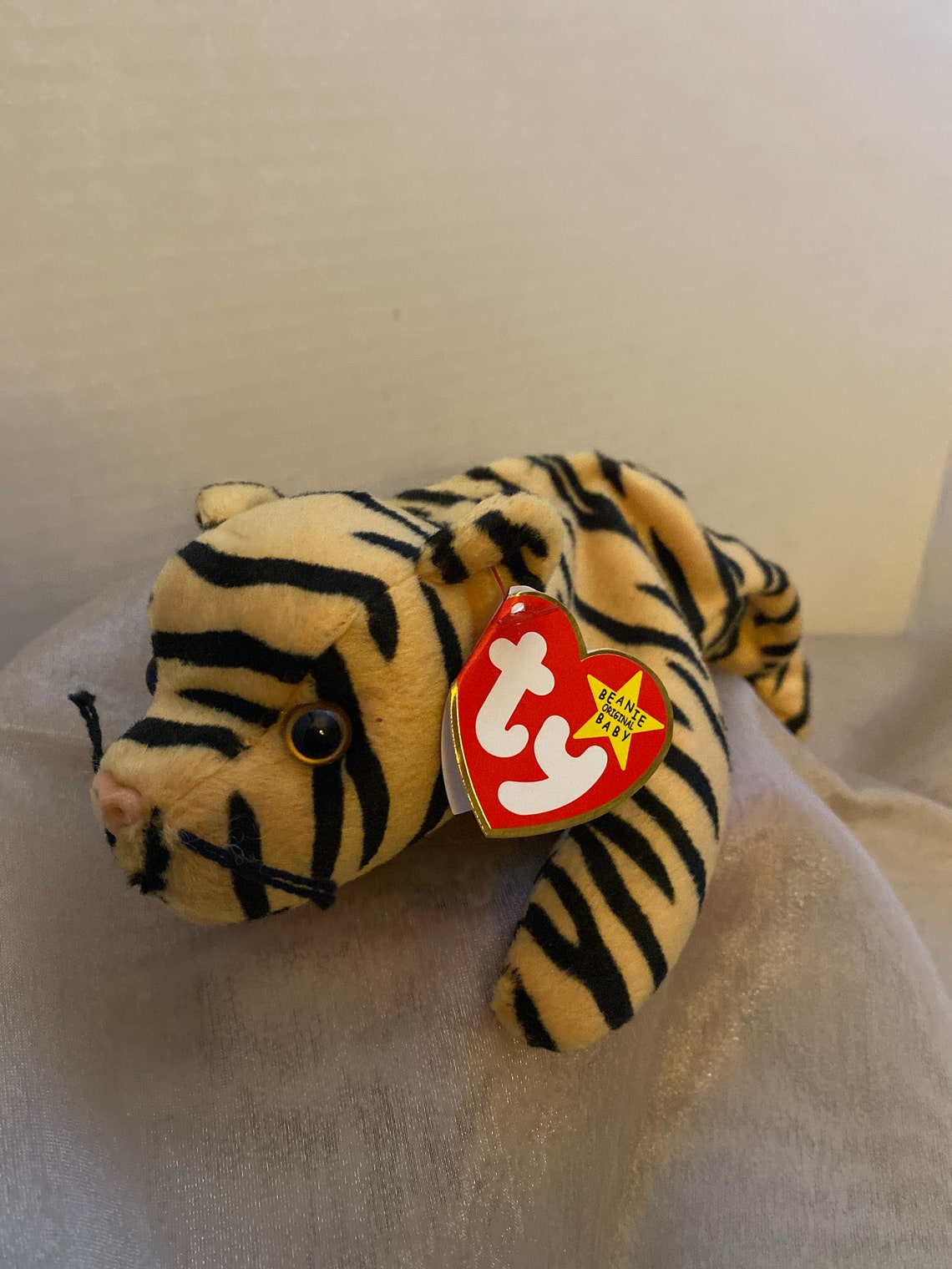 Ty Beanie Baby STRIPES the Tiger Etsy