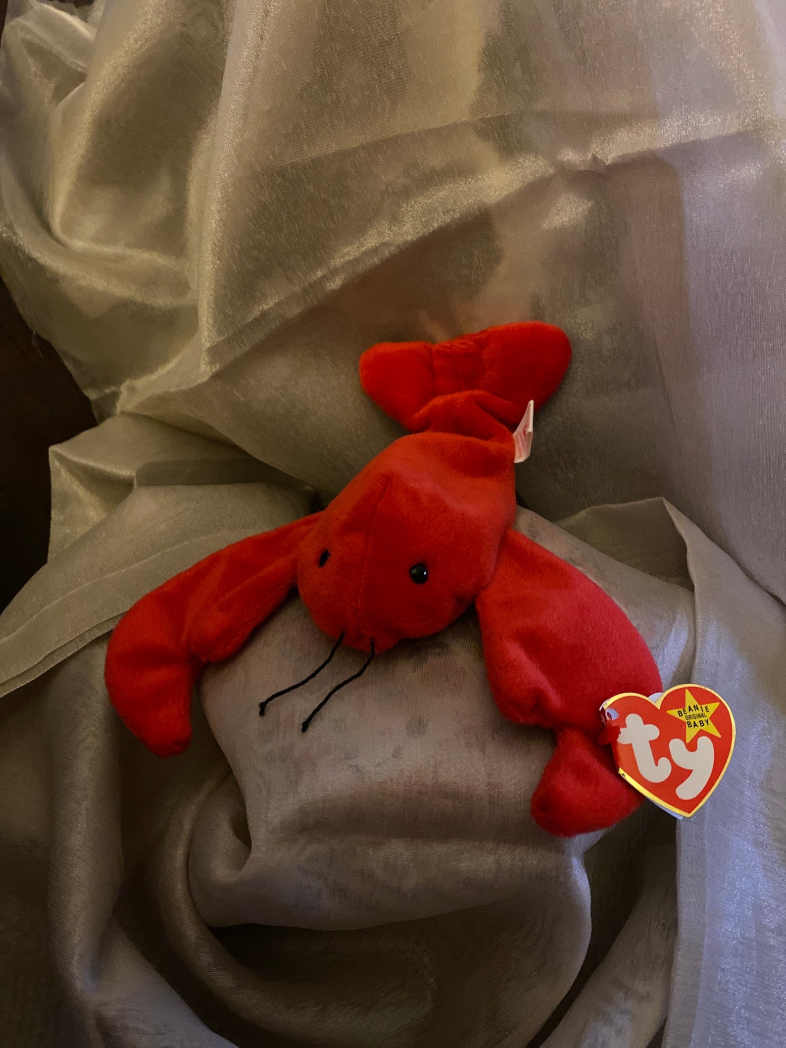 Ty Beanie Baby Pinchers the Lobster Etsy