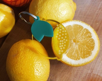 Lemon keyring