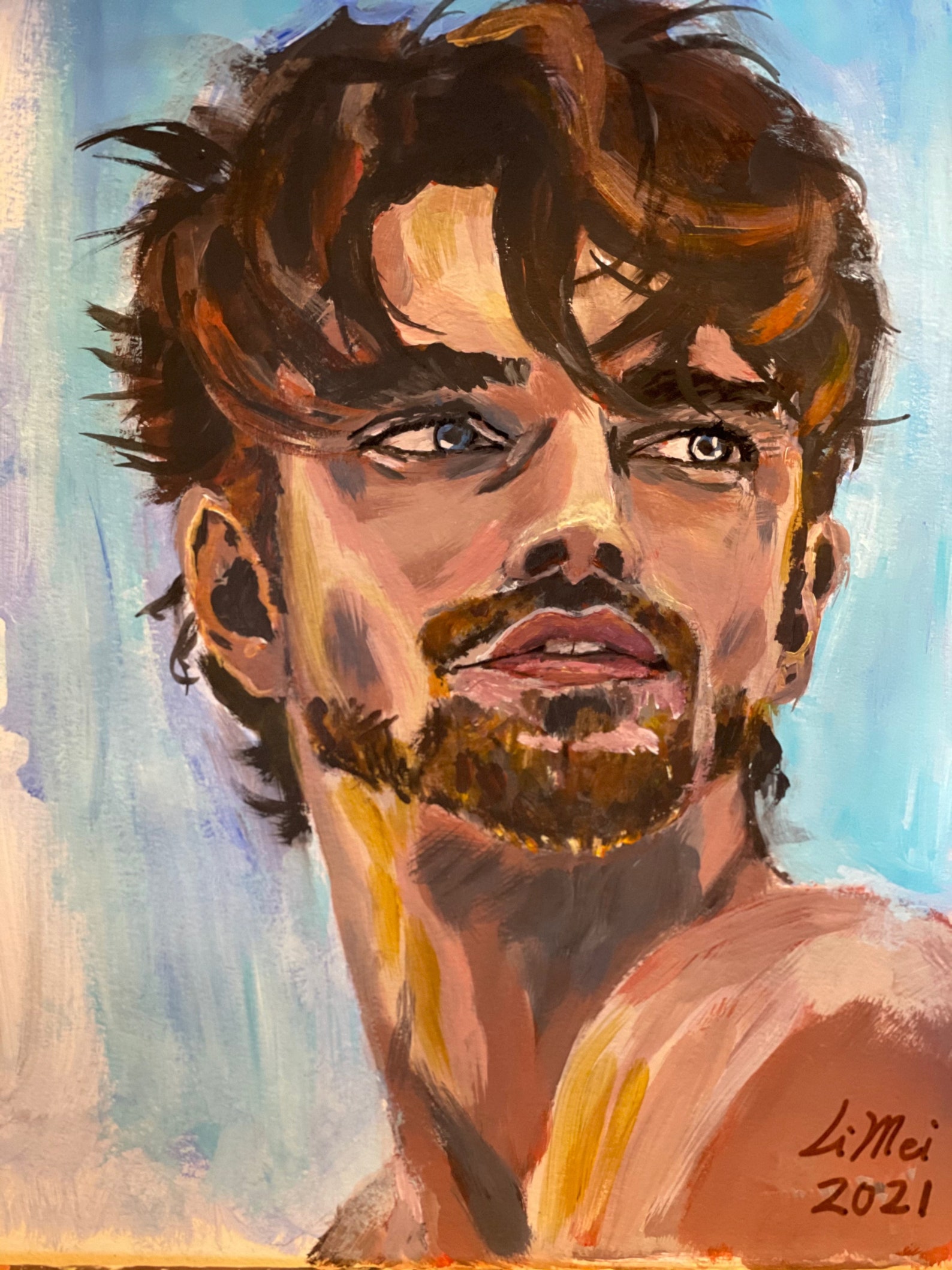 HANDSOME MEN ART Naked Man Art Nude Man Canvas Nude Man Art High