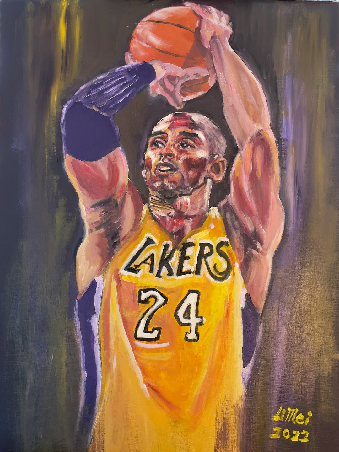 KOBE BRYANT ART Men Art Canvas Kobe Bryant Canvas Kobe Bryant Poster
