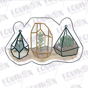 Geometric Succulent Cookie Cutter - Plant Cookie Cutter - Succulent Cutter - Clay Cutter, Fondant Cutter