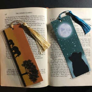Moon Cycles Phases Bookmark, Read, Bookmark image 3