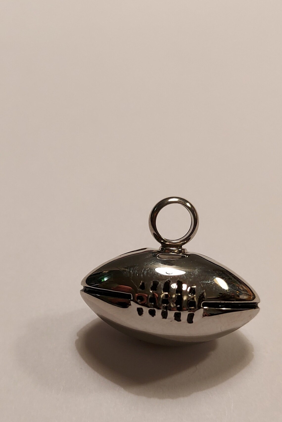 Rugby Ball Necklace Choker Pendant on Leather Cord Etsy