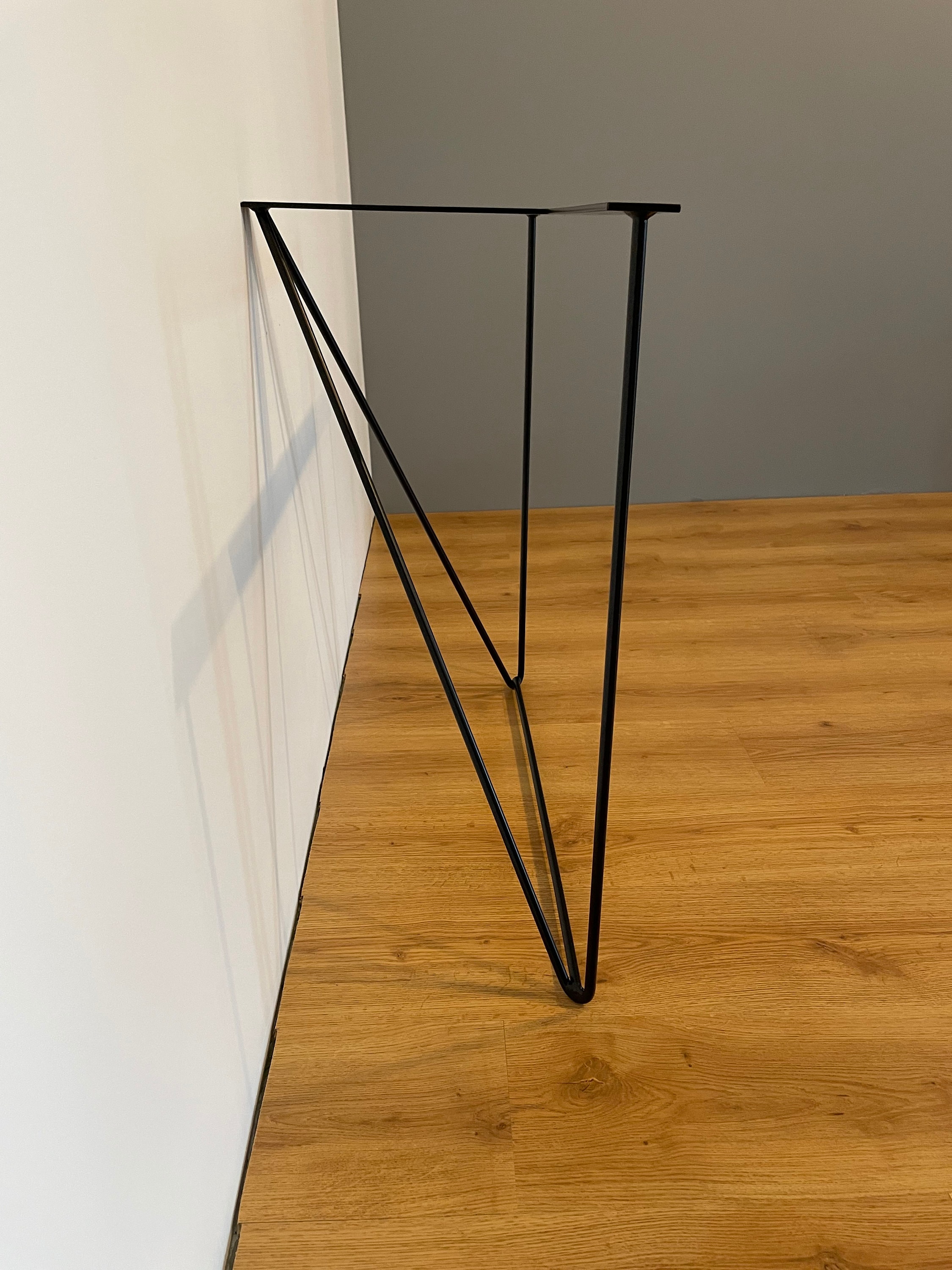 Metal Table Hairpin legs set of 2 Modern and new design Etsy