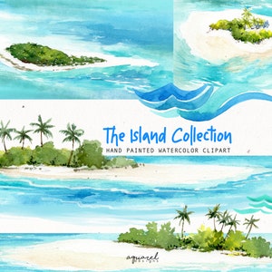 ILHA TROPICAL | clipart, Viagem, férias, palmeiras, Havaí, Maldivas, Bali, Praia de verão, paraíso, ondas do mar, cartão de felicitações, png