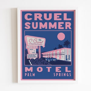 Cruel Summer Lover Motel Poster