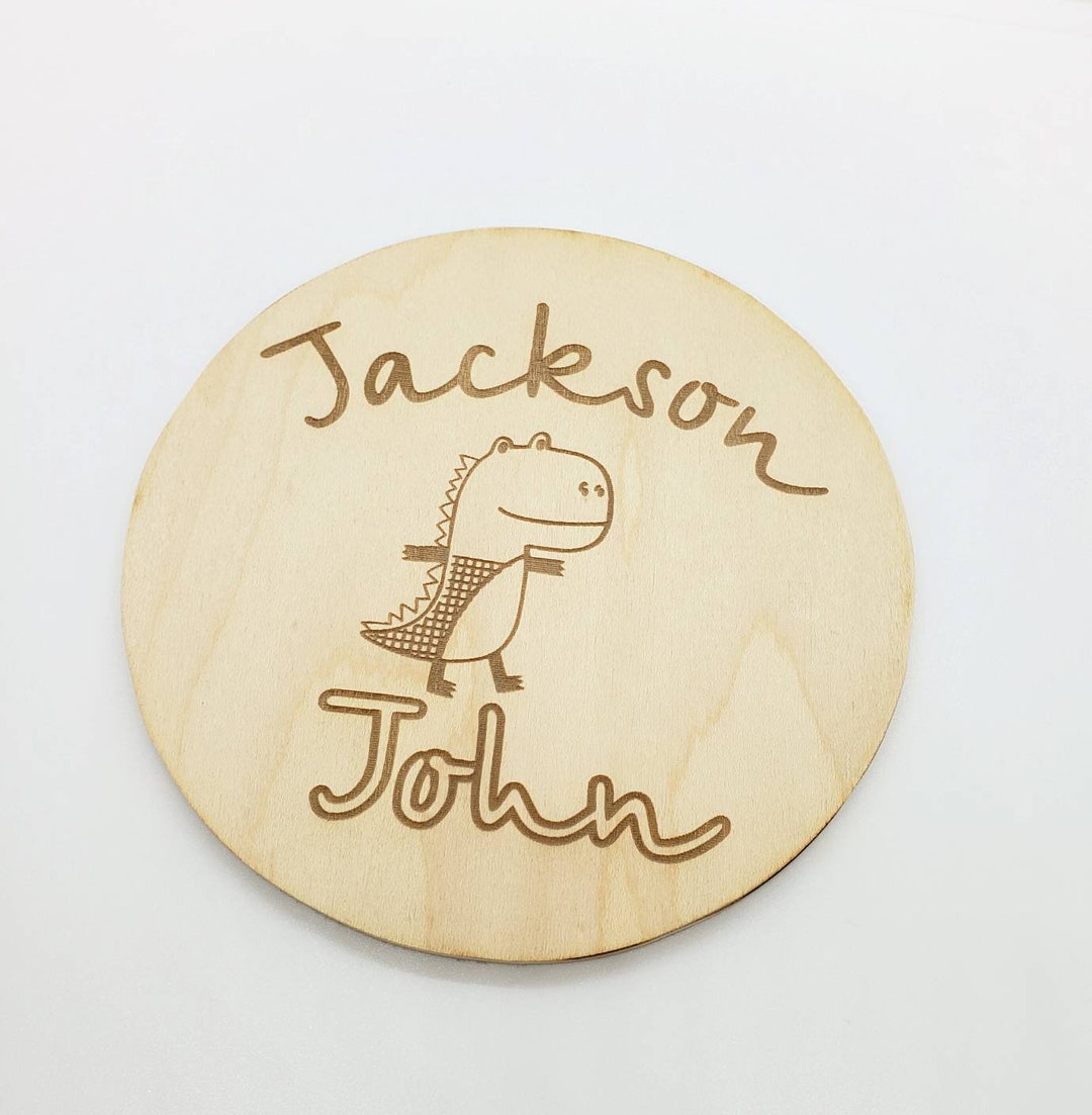 Newborn Name Plate Newborn Photography Prop Wooden Name Etsy