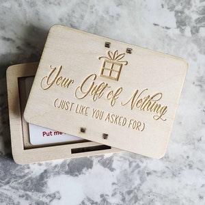 Gift Card Holder - Birthday Gift Card Holder - Gag Gift - Christmas Gift - Wedding Gift - Valentines Day - Gift Under 10 - Stocking Stuffer