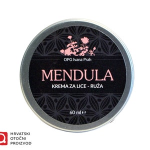 Face cream - rose, dry skin