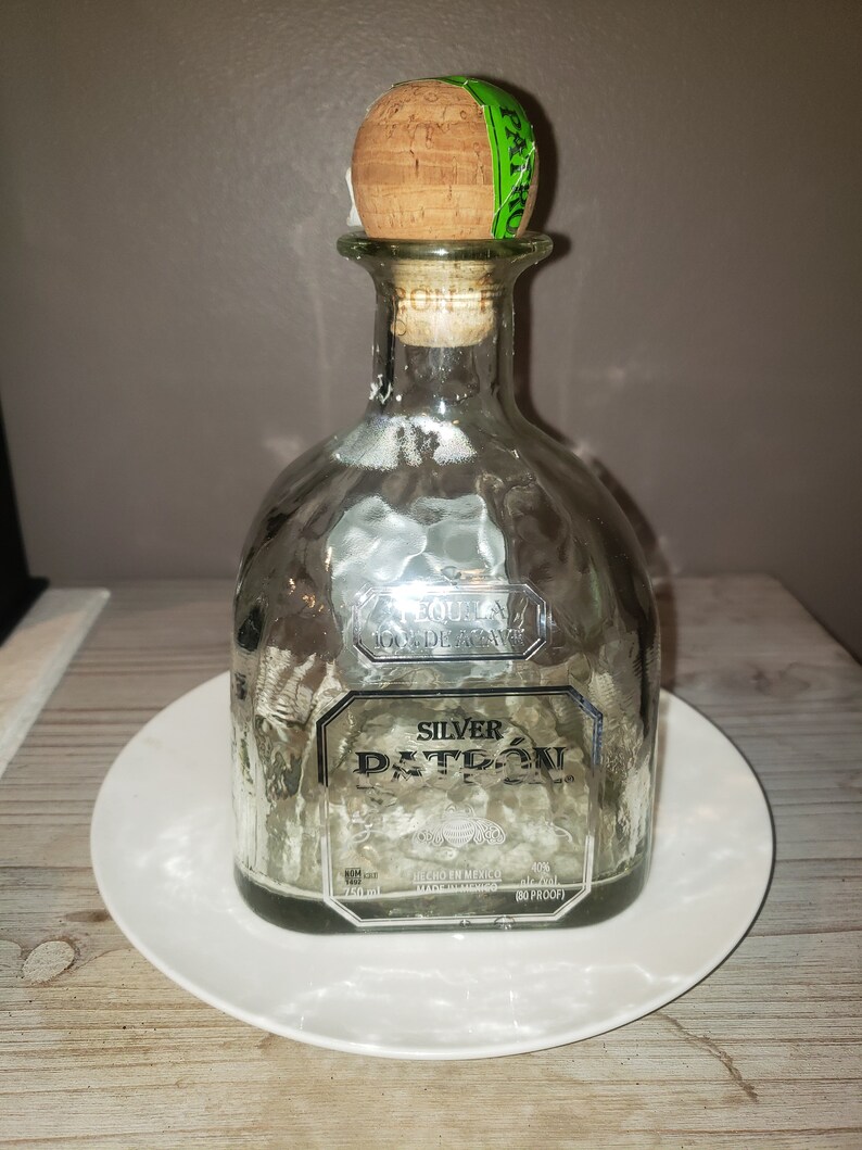 750ml Empty Patron Glass Bottles for Crafting DIY Lamps Etsy