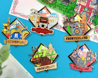 Disneyland Paris Enamel Pins