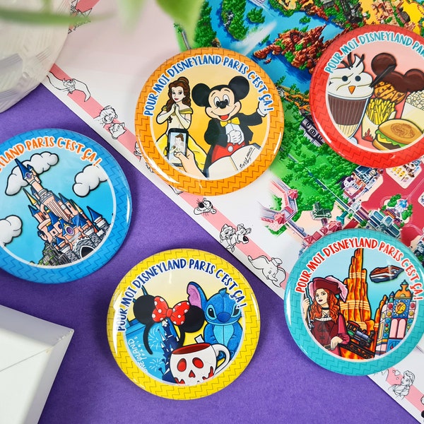 Badges Disneyland Paris