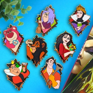 Dinsney Villains Enamel Pins (series 2)