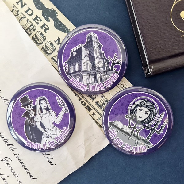 Phantom Manor Button Badges