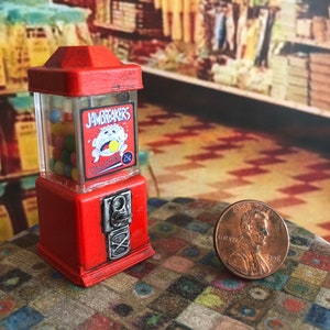 1:12 Gumball Machine - LARGE Size (Supermarket Style)