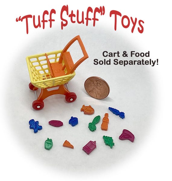 12-piece Set Teeny-tiny Mini Food (for Your 1:12 Scale Tuff