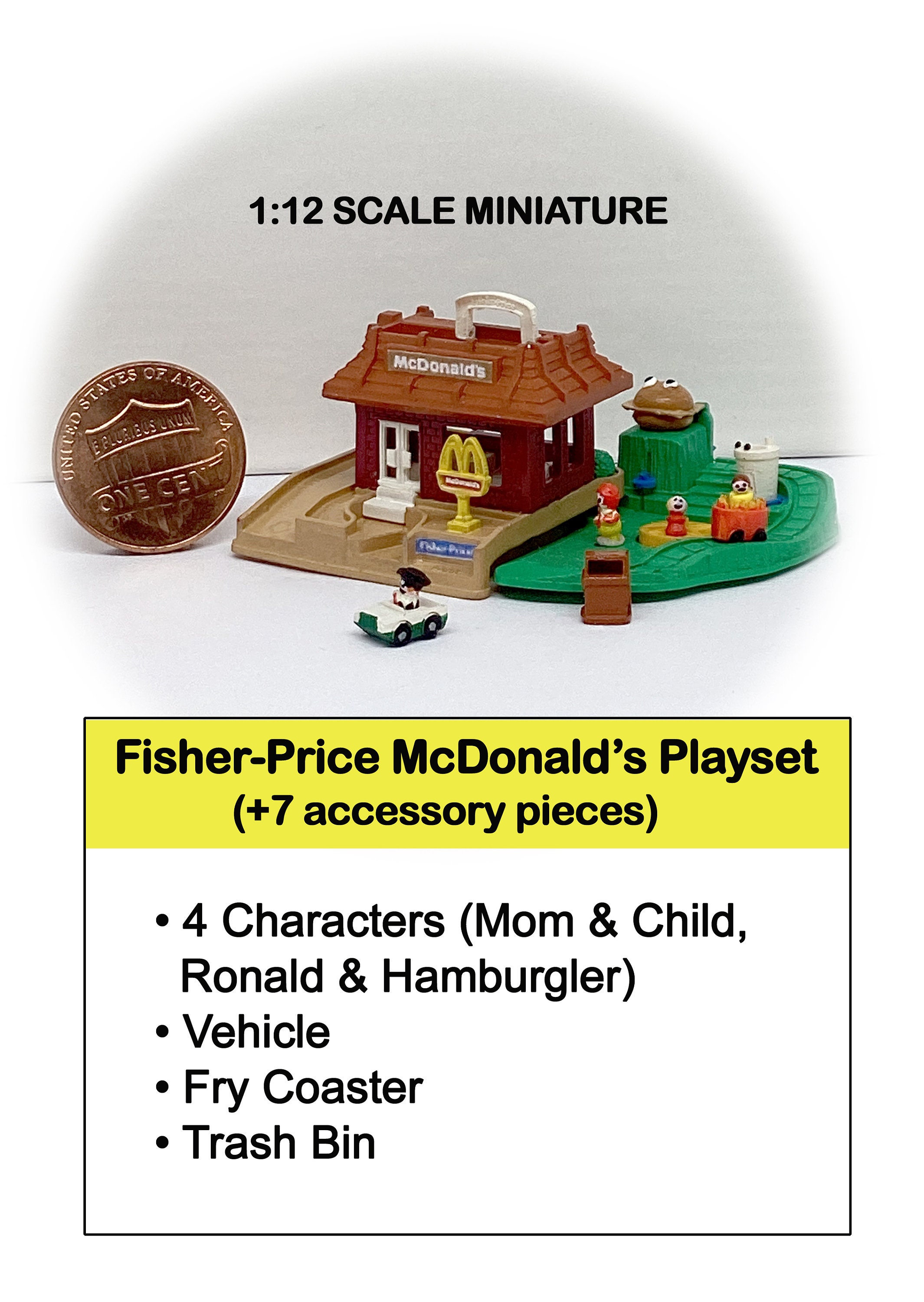 Fisher price mcdonalds playset deals