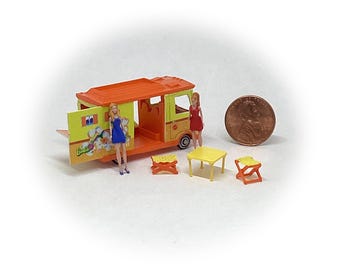 Vintage Barbie Lot Country Camper 1970 Removable Doors for Easy Play RV Trailer Rare Camp Out Tent Included Some Extras Too Etsy