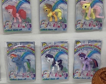 TINY - My Little Pony in Package - 6 to choose from! (1:12 scale for your dollhouse)