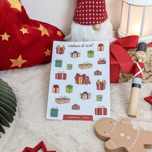 18 stickers pour cadeaux, emballage cadeau - Badaboum