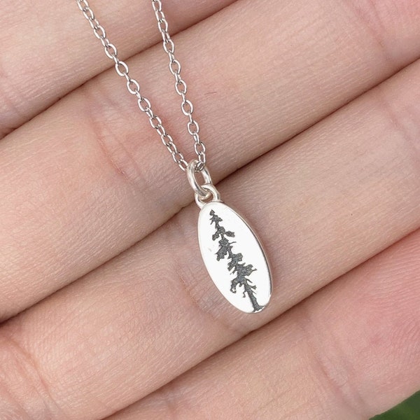 925 silver aspen tree necklace,family tree jewelry,Birch trees necklace,Forest jewelry