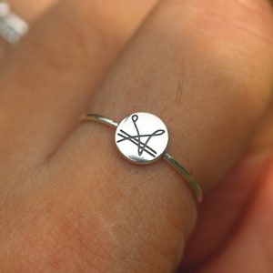 925 silver verrines sigil ring