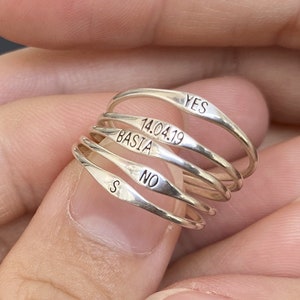 925 silver custom initial ring,silver personalized initial ring,silver letter ring,silver name ring,silver word ring