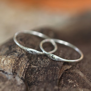 sunrise ring,moon ring,925 silver tiny ring, sun ring