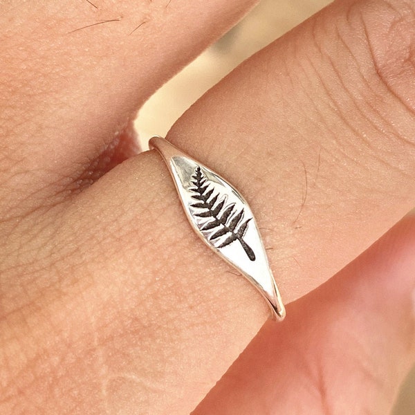 Fern Ring Etsy