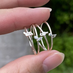 925 silver music ring,Music Note Ring,Treble clef ring,Music Lover ring,Musical Notes jewelry