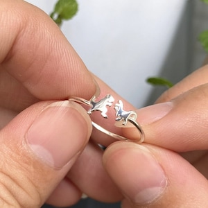 925 silver dinosaur ring