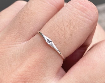 silver tiny horse ring,Horse Silver Ring,925 silver Horse tiny Animal Jewelry,family ring,Horse Lover Gift,Equestrian Jewelry