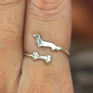 925 silver custom dog ring,custom dog ring,silver family pet jewelry