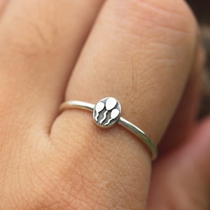 925 silver custom Balloon ring,you and me jewelry,family jewelry