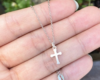 925 silver cross necklace