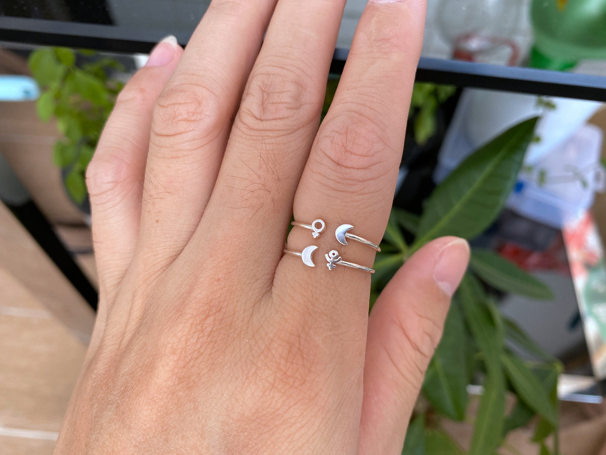 925 Silver Custom Planet Ring,custom Zodiac Ring,silver