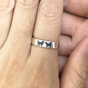 925 silver lion ring