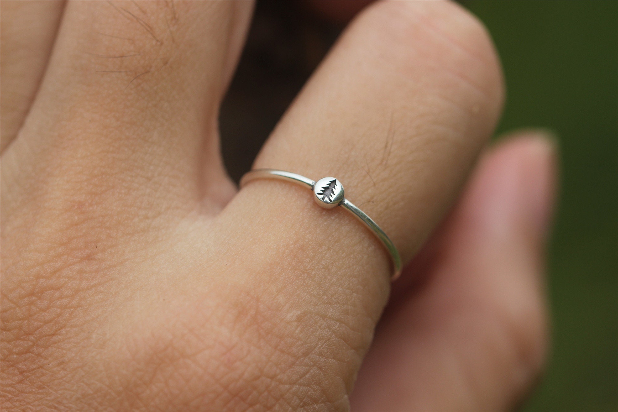指輪・リング EOU STUDIO THE TREE R5SILVER 925 Silver Tree Ring - Etsy