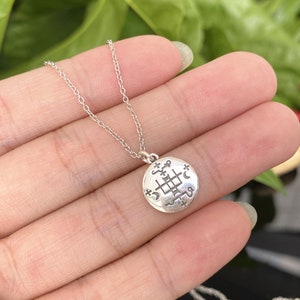 925 Silber Erz Engel Gabriel Halskette, Talisman Halskette, Amulett Schmuck, Schutz inspiriert Schmuck