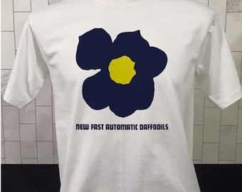 New Fast Automatic Daffodils T Shirt White Unisex New